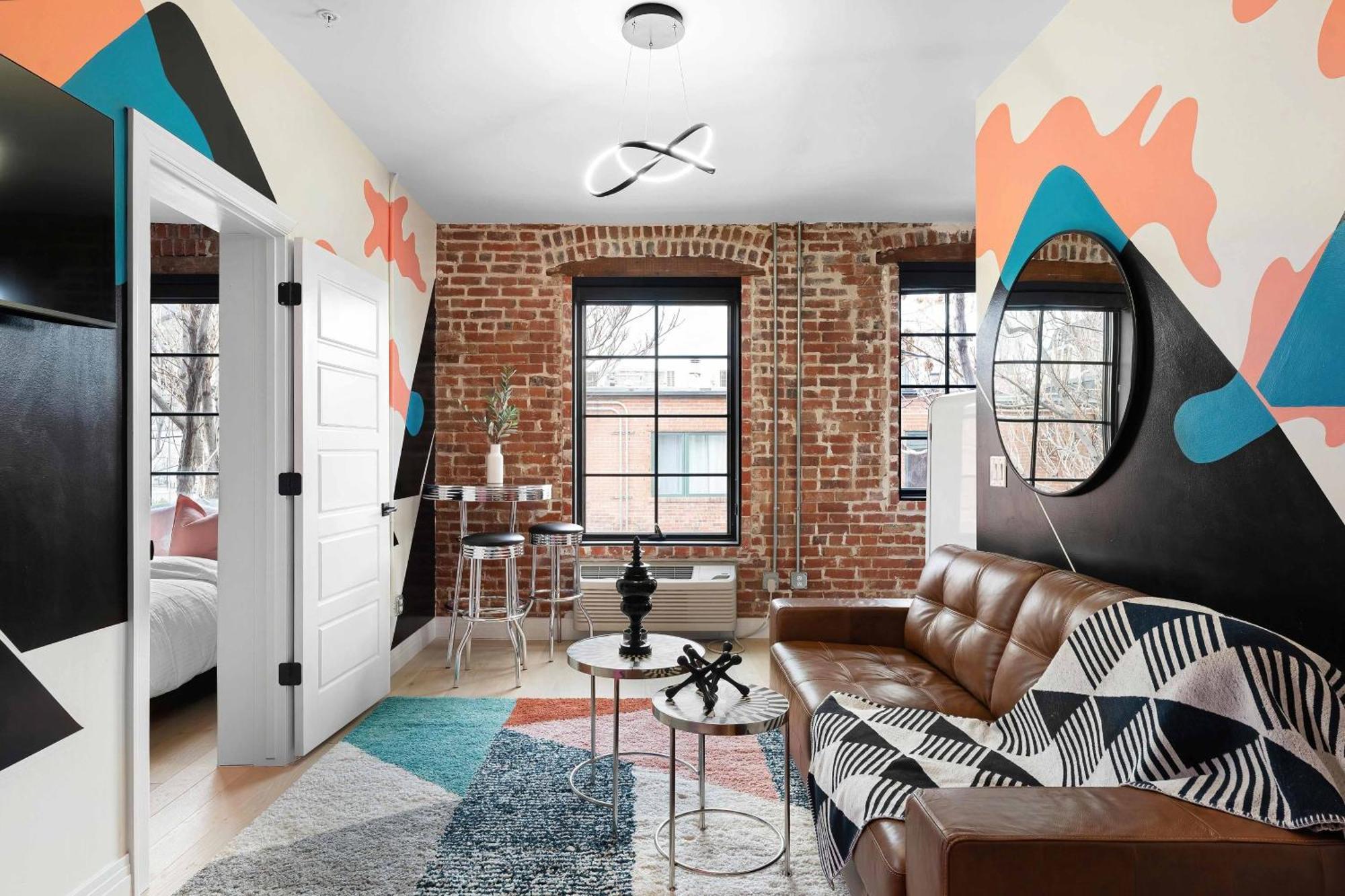 デンバー The Acoma Houseアパートホテル エクステリア 写真